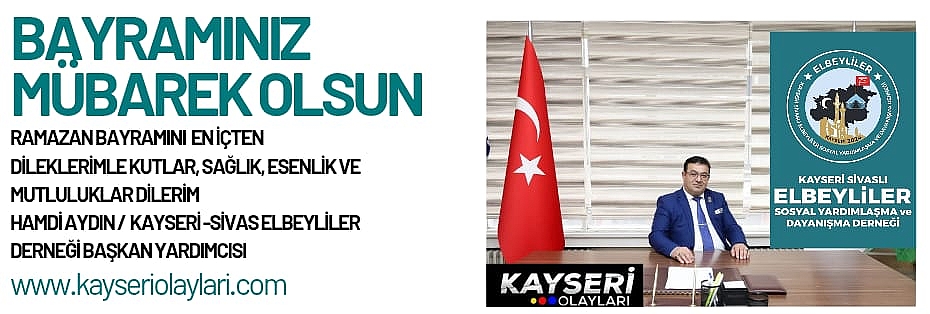 HAMDİ AYDIN'DAN RAMAZAN BAYRAMI MESAJI