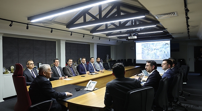 ÜYÜKKILIÇ, KAYSERİ'NİN ULAŞIM GELECEĞİNİ BUGÜNDEN PLANLIYOR