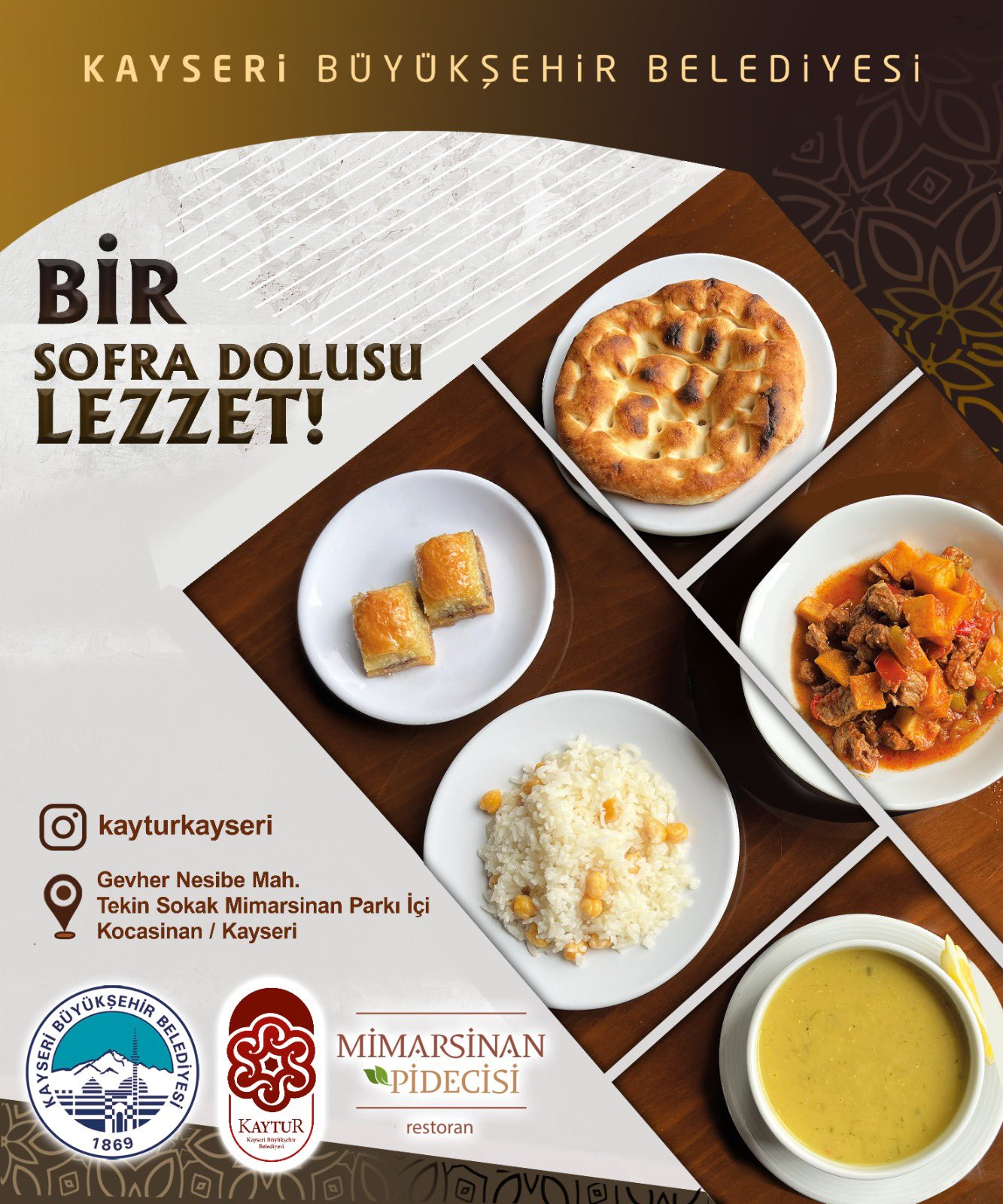 BÜYÜKŞEHİR'DEN GASTRONOMİ HAMLESİ