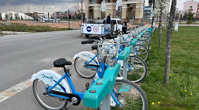 KAYSERİ'DE BÜYÜKŞEHİR İLE PEDALLAR YENİDEN DÖNÜYOR