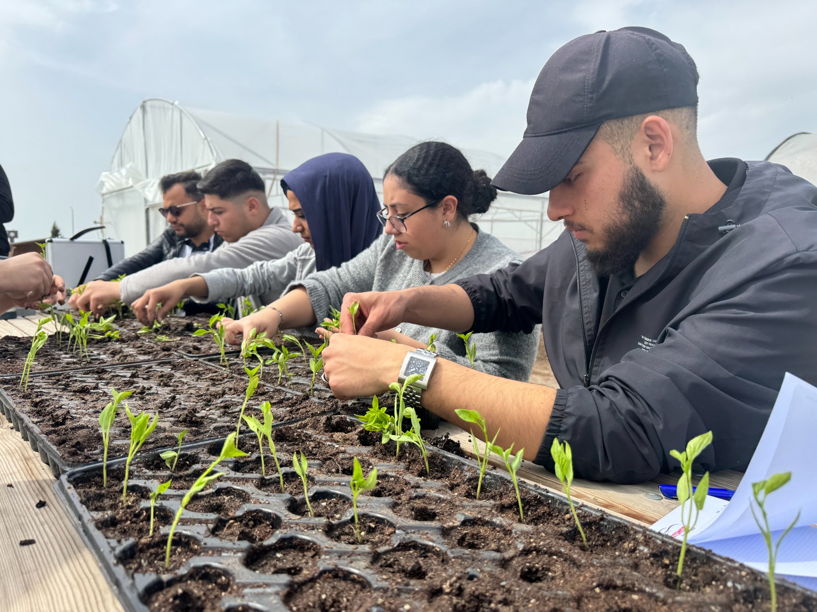 ÖĞRENCİLERE UYGULAMALI ORGANİK TARIM EĞİTİMİ VERİLDİ