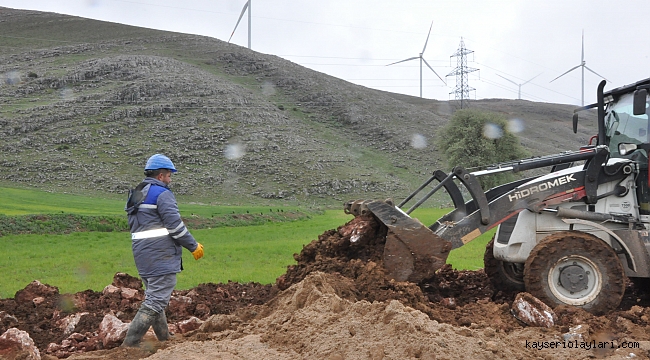 91 MİLYONLUK YATIRIMLA YAHYALI'NIN SUYU GÜVENCE ALTINDA