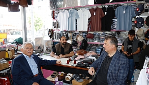 BAŞKAN BÜYÜKKILIÇ VATANDAŞ VE ESNAFLA BULUŞTU