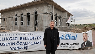 HÜSEYİN ÖZAL CAMİ YAZIN SONUNDA İBADETE AÇILACAK