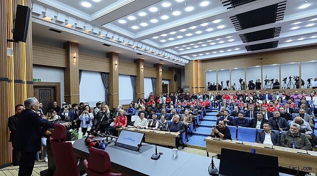 SPOR ŞEHRİ KAYSERİ'NİN MİMARI BAŞKAN BÜYÜKKILIÇ