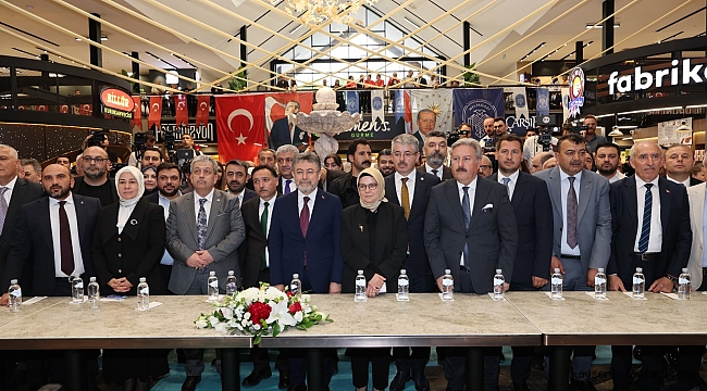AÇILIŞA TARIM VE ORMAN BAKANI İBRAHİM YUMAKLI KATILDI 