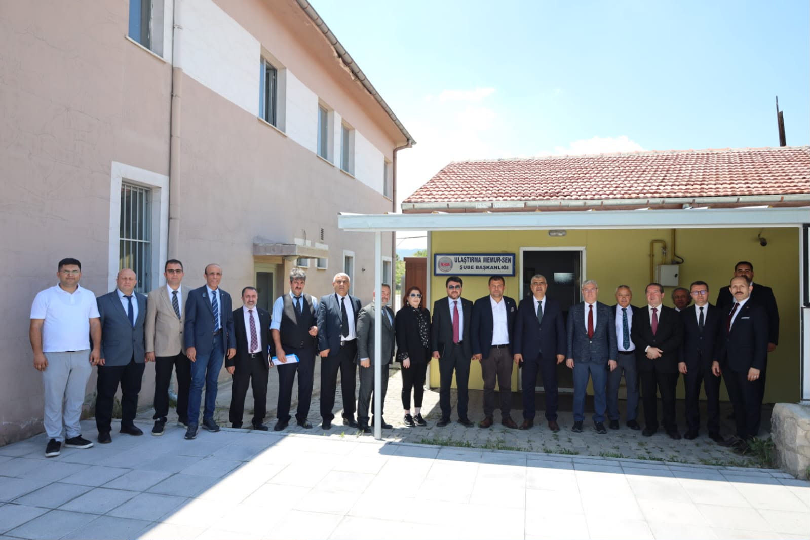 ANKARA'DAN ULAŞTIRMA MEMUR-SEN KAYSERİ ŞUBESİNE ÜST DÜZEY ZİYARET