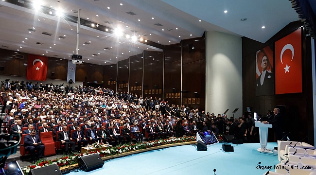 BAŞKAN BÜYÜKKILIÇ, ERCİYES ZİRVESİ'NDE KAYSERİ'NİN SU MASTER PLANINI ANLATTI