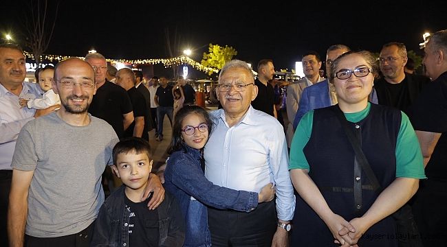 BAŞKAN BÜYÜKKILIÇ VATANDAŞLARLA BULUŞTU