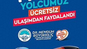BAYRAMDA  YAKLAŞIK 141 BİN KİŞİ ÜCRETSİZ TAŞINDI