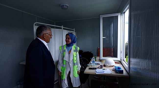 ÇALIŞMALAR 24 SAAT ESASINA GÖRE YAPILIYOR