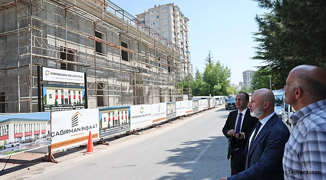 ERCİYESEVLER'E YAKIŞAN MODERN BİR SAĞLIK MERKEZİ İNŞA EDİYORUZ