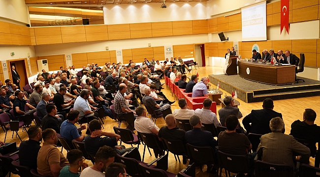 KIRMIZI ET ÜRETECİLERİ İSTİŞARE TOPLANTISI YAPILDI