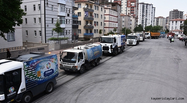 KOCASİNAN BELEDİYESİ'NDE HEDEF: DAHA GÜZEL BİR ÇEVRE