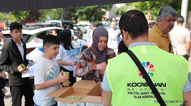KOCASİNAN BELEDİYESİ'NDEN LGS MARATONUNA ANLAMLI DESTEK