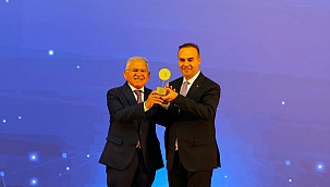 BAŞKAN BÜYÜKKILIÇ, RES PROJESİYLE "ÖDÜL" ALDI