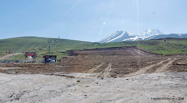 ERCİYES'İN DEVELİ KAPISINA YÜRÜYEN BANT