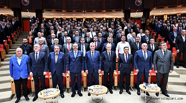 TÜRKİYE'NİN ODA VE BORSA SIRALAMASINDA 5'NCİ SIRADA YER ALDI