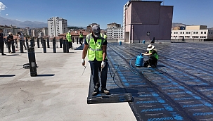 4 Bin Metrekarelik Alanda Membran Uygulaması
