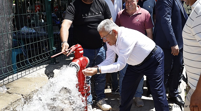 BAŞKAN BÜYÜKKILIÇ'TAN KAYSERİ'NİN SU GELECEĞİNE BÜYÜK YATIRIM