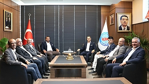 GENEL BAŞKAN DR. KENAN ÇALIŞKAN'A ÇALIŞMALAR HAKKINDA BİLGİLER VERİLDİ