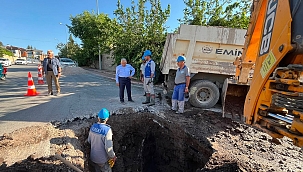 KAVŞAK VE ALTYAPI ÇALIŞMALARINI YERİNDE İNCELEDİ
