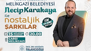 KONSER 15 AĞUSTOS CUMARTESİ SAAT 20.00'DE BAŞLAYACAK