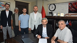 MUTABAKATIN ARDINDAN İŞ SÖZLEŞMESİ İMZALANDI